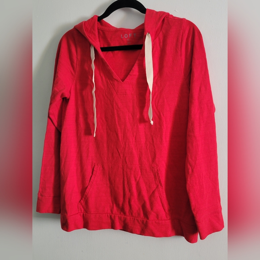 Loft Red sweater/hoodie